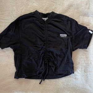 Adidas cropped t shirt